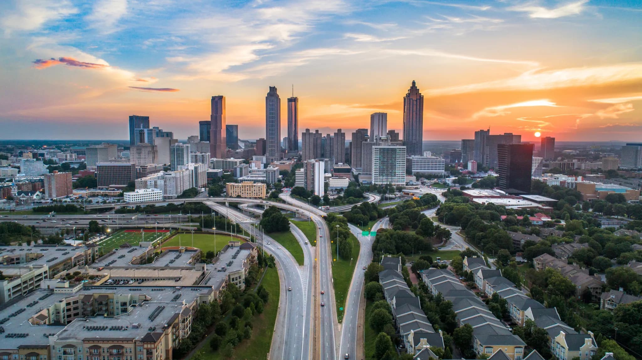 Atlanta skyline - Serving metro Atlanta with professional home services